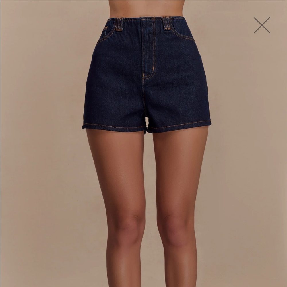 MESHKI - Tobias Denim Shorts - Indigo Blue